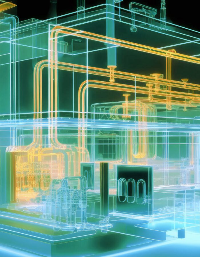 hvac background green